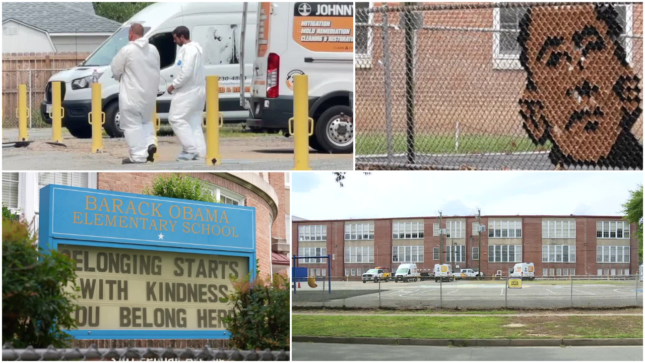 Barack Obama Elementary mold remediation underway as students prepare to return Wednesday