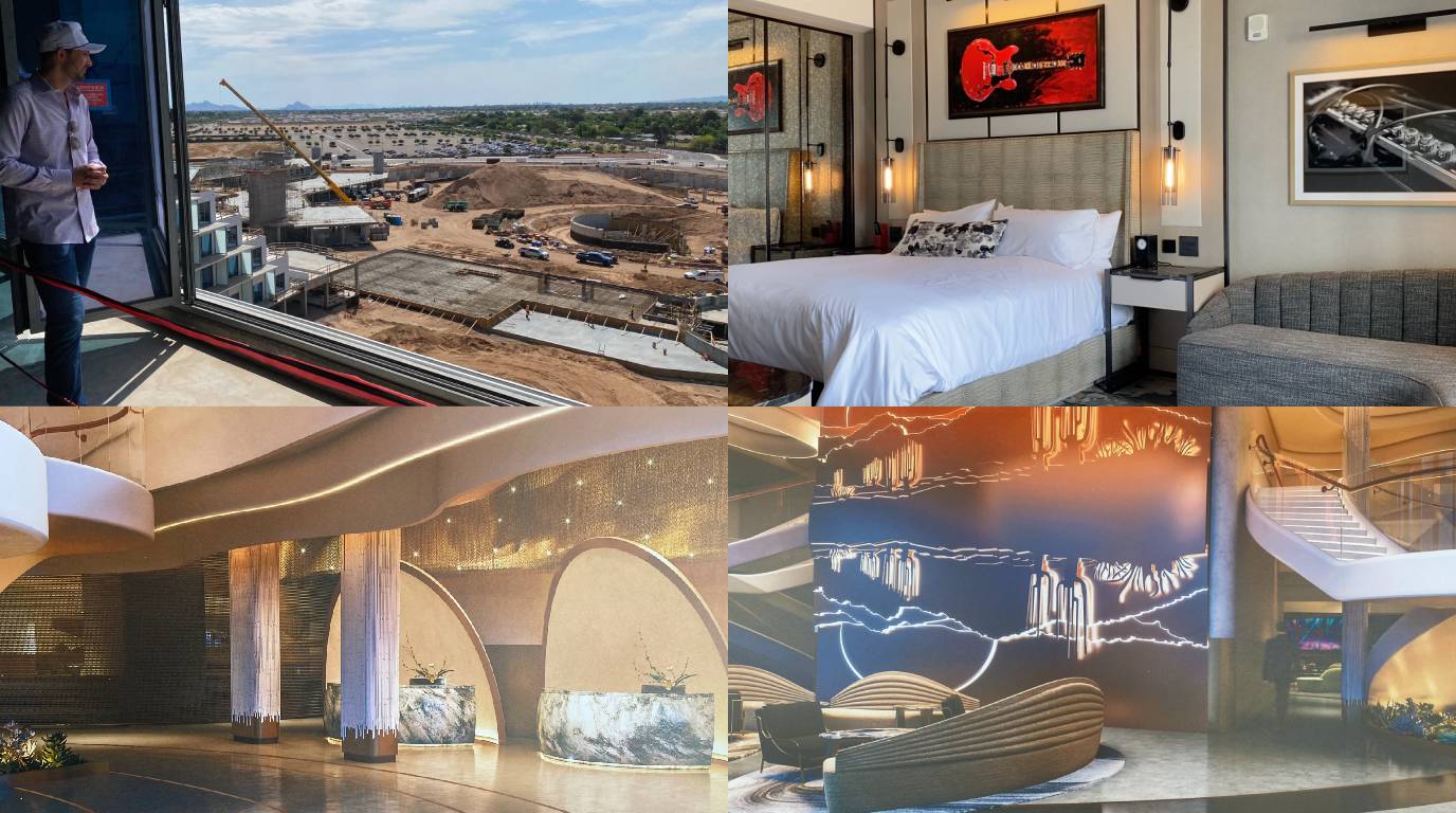 VAI Resort, May 2023 update- renderings, rooms, entertainment and more coming to Glendale.