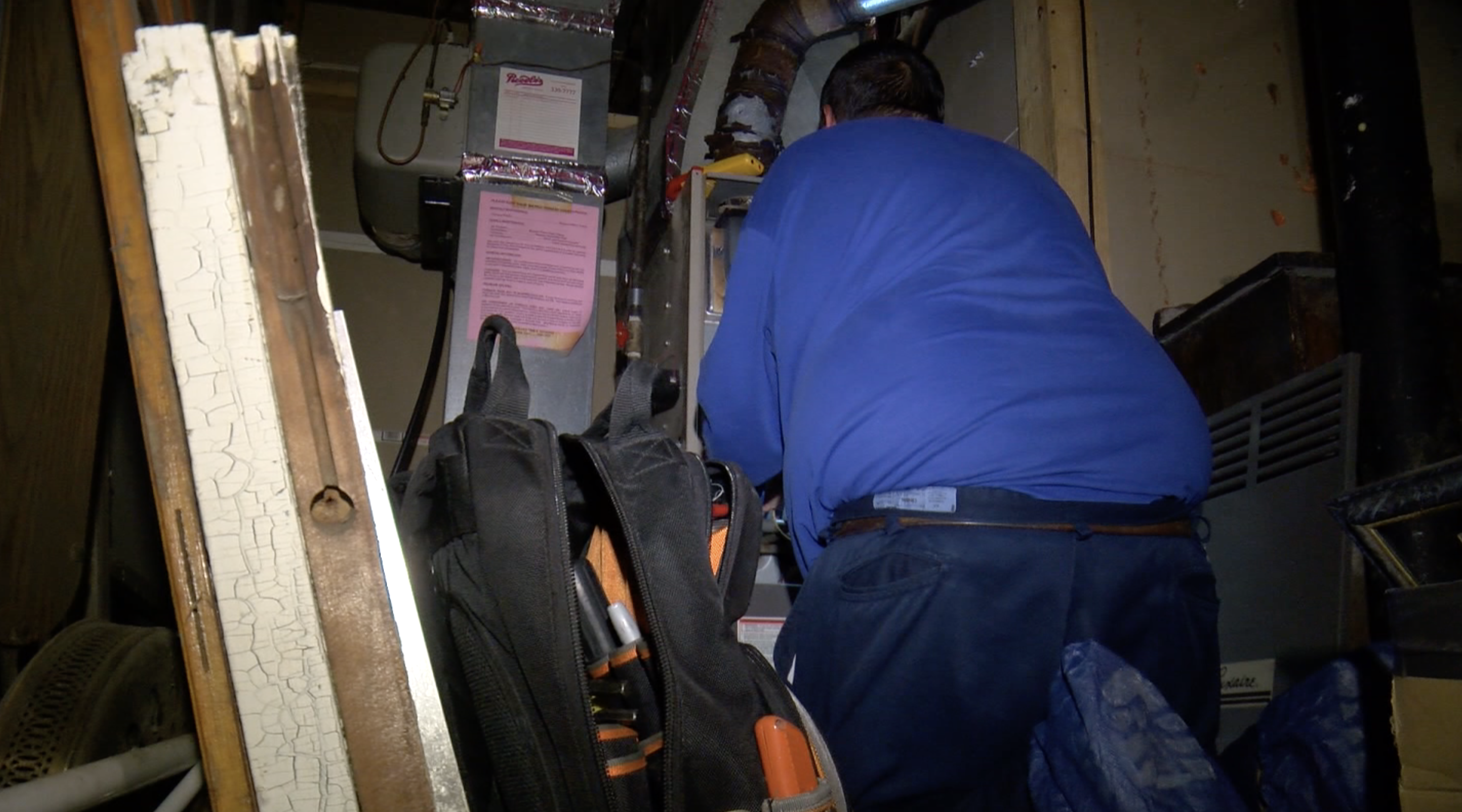 Furnace repair checks hvac