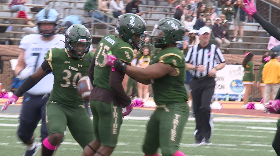 Jones celebration with Tribe