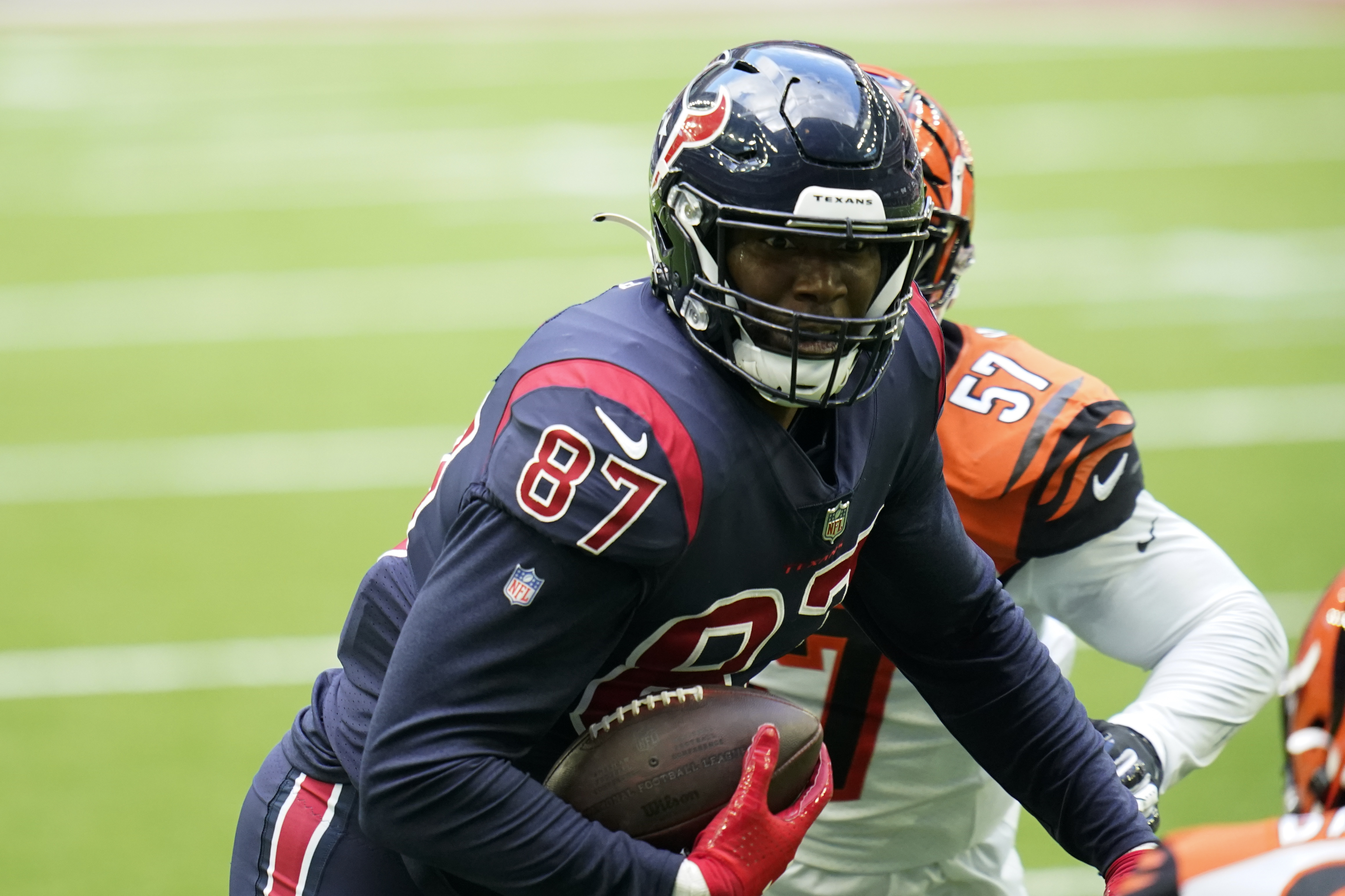 Darren Fells Bengals Texans Football