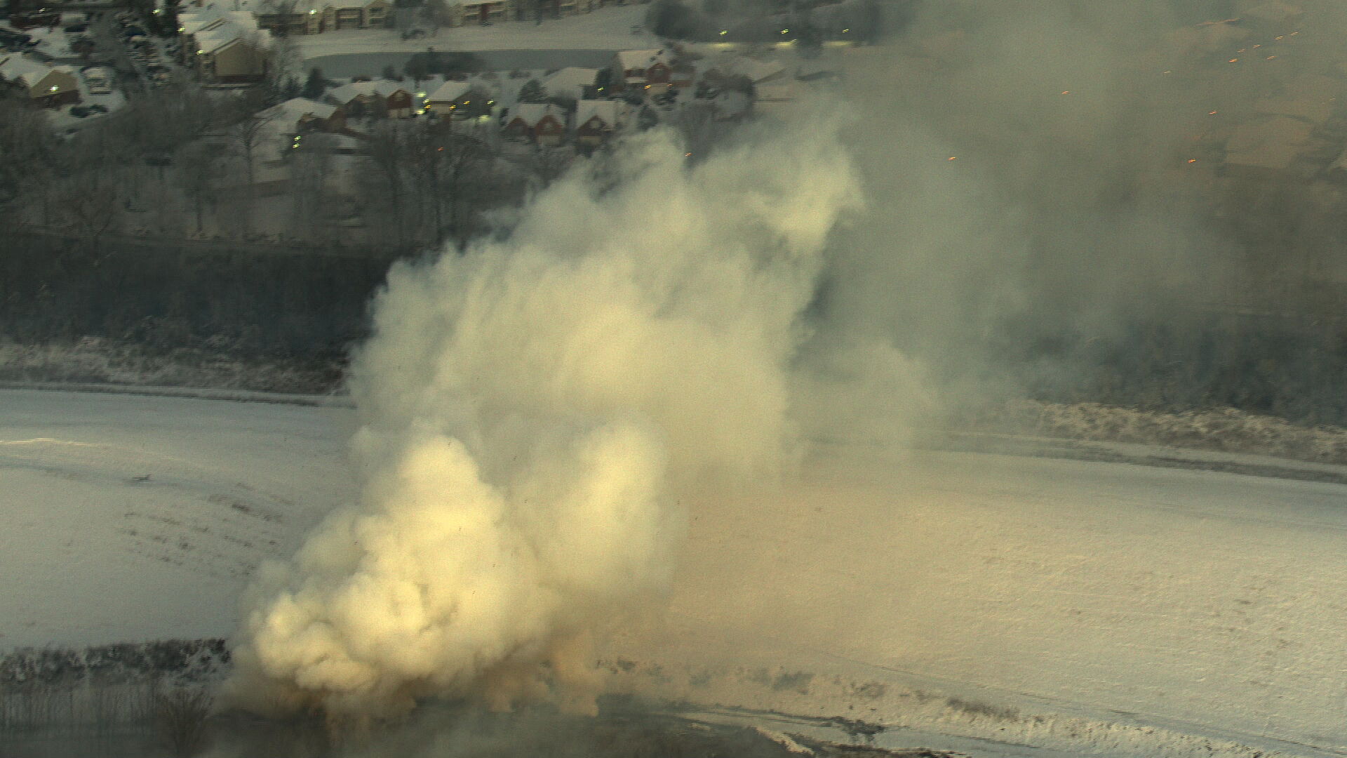 Mulch fire Donelson
