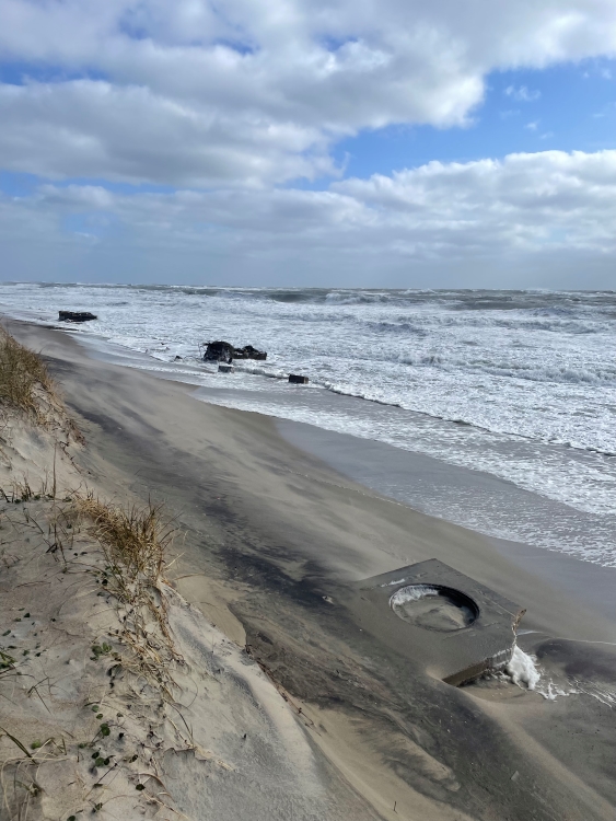Buxton beach closure