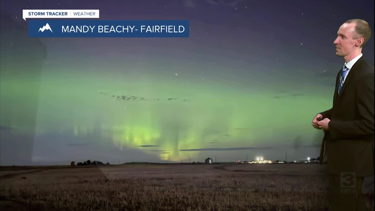 Aurora Borealis visible in Montana