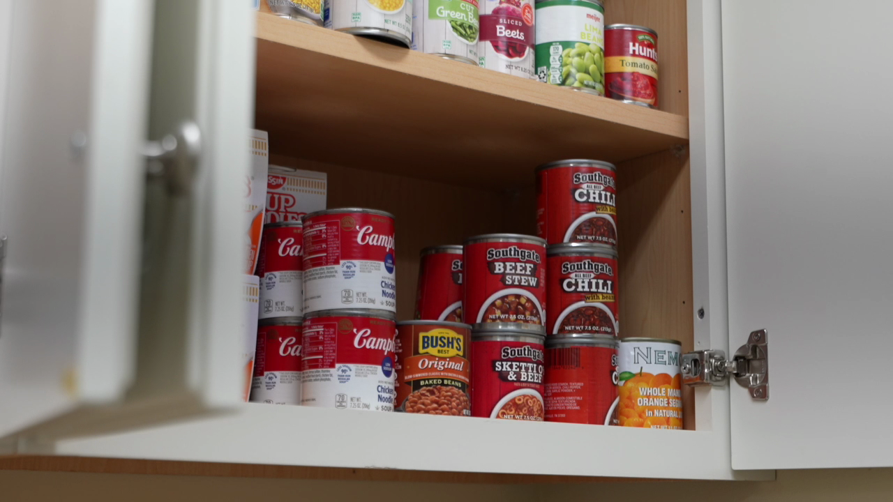 Food available at Beacon of Hope