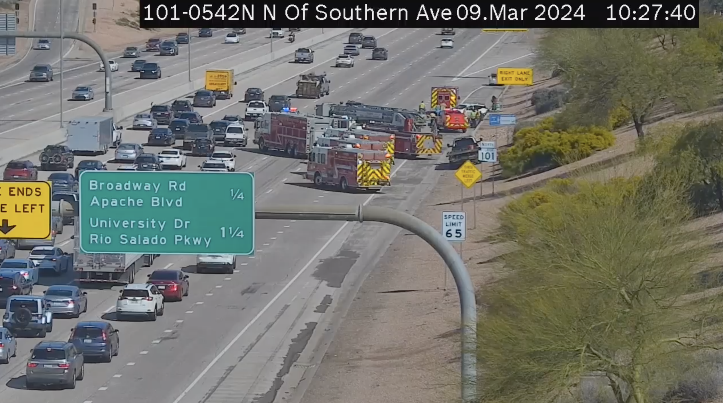 Loop 101 and Southern Crash 3-9-24