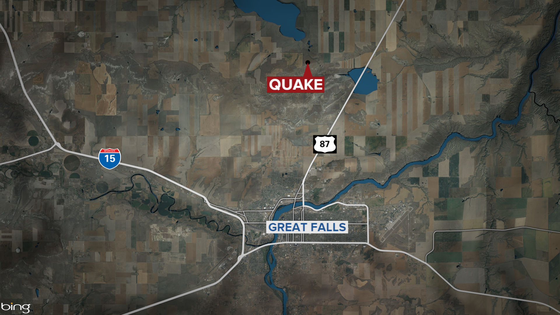 Another small earthquake north of Great Falls  February 26 2026
