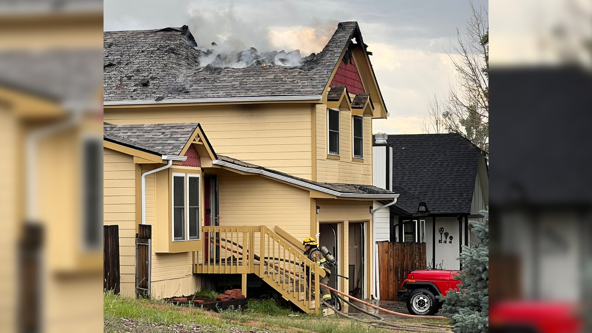 3445 Hunterwood Drive Fire
