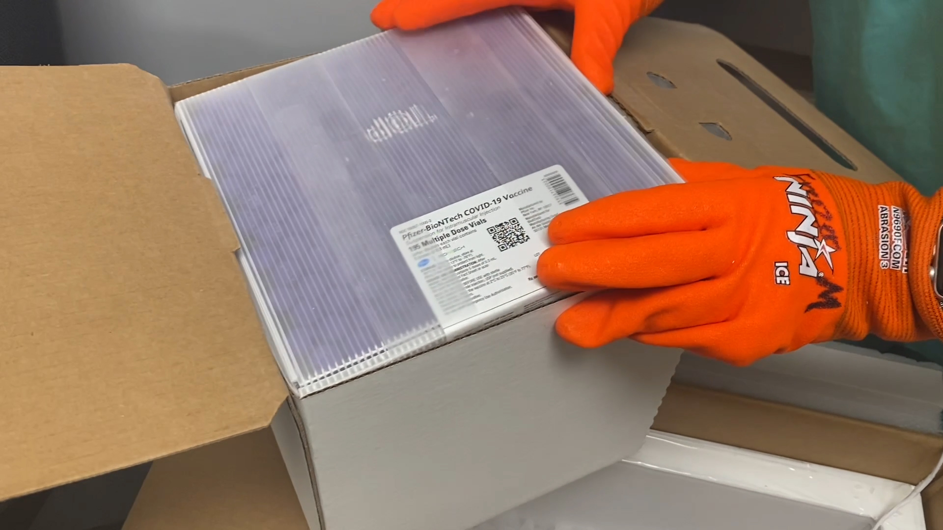 coronavirus vaccine arriving in Utah