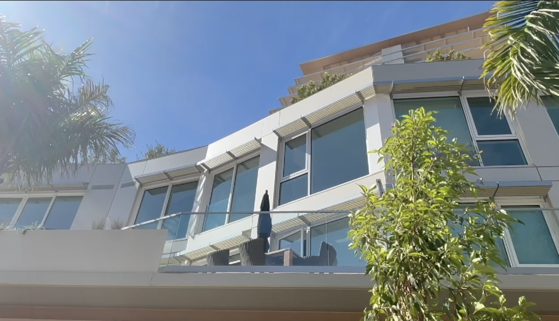 The outside of 222 North City, a newer development in the North City area of San Marcos. 