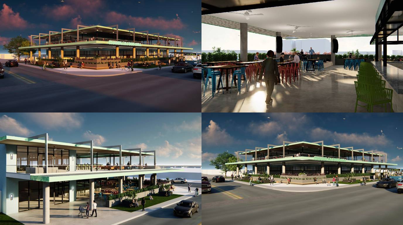 JEMBJACD, LLC plans to build a "food hall" in Downtown Chandler. 