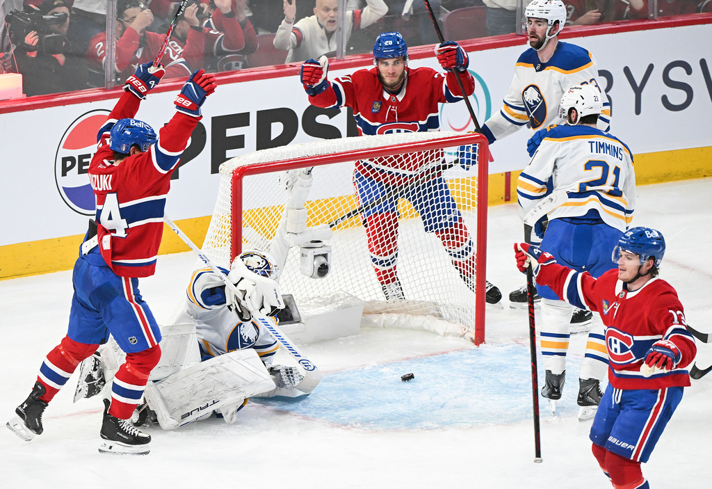 Sabres Canadiens Hockey