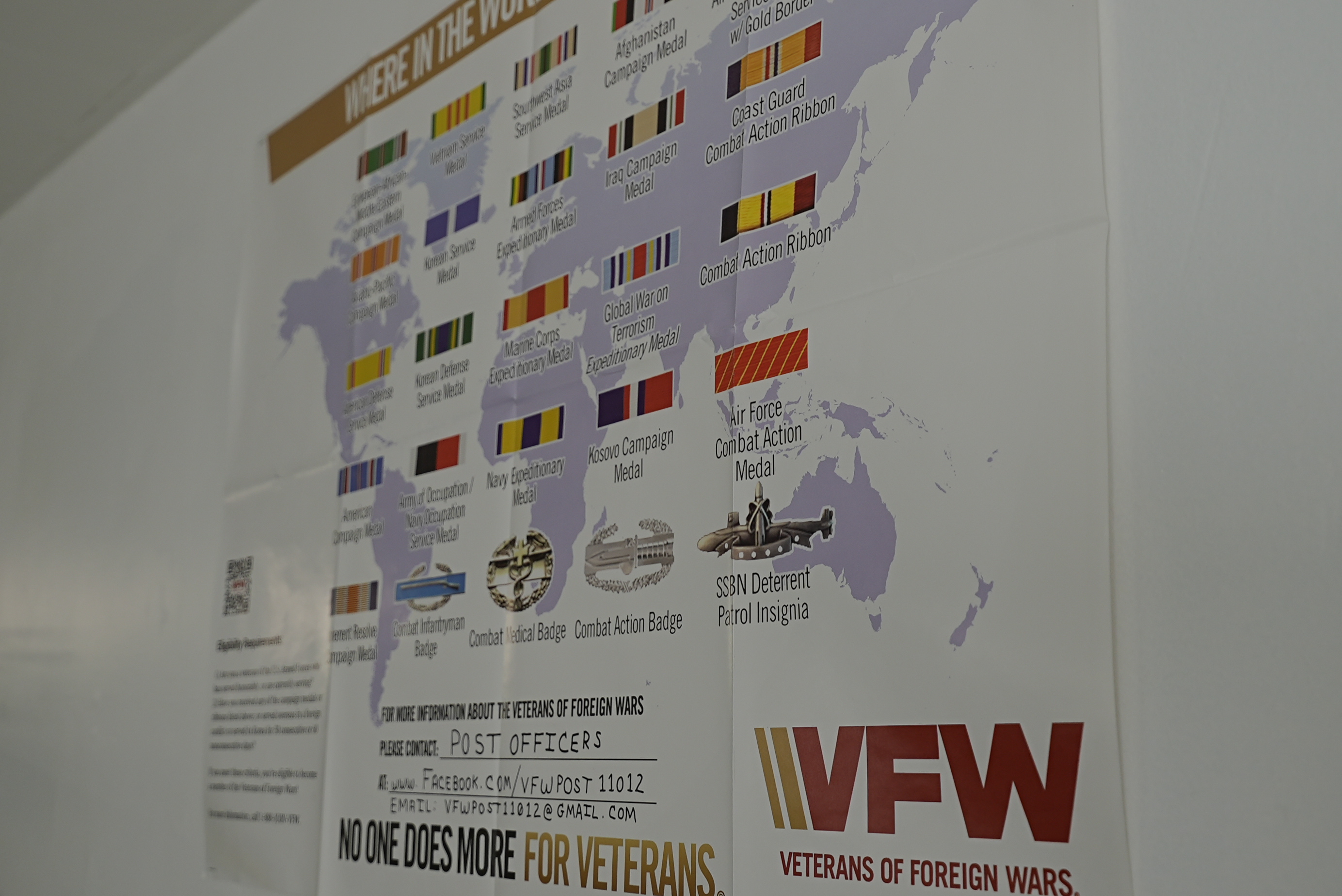 Maricopa VFW Poster Map