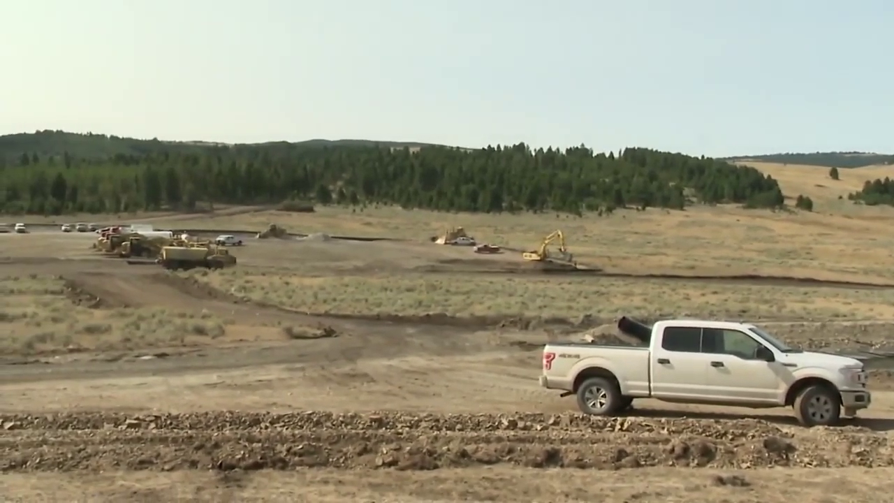 Black Butte Copper Mine near White Sulphur Springs
