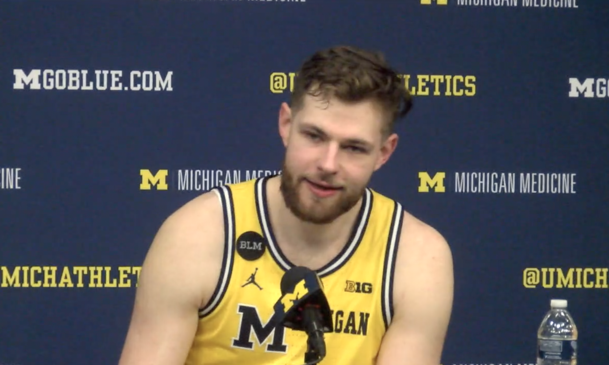 Hunter Dickinson postgame