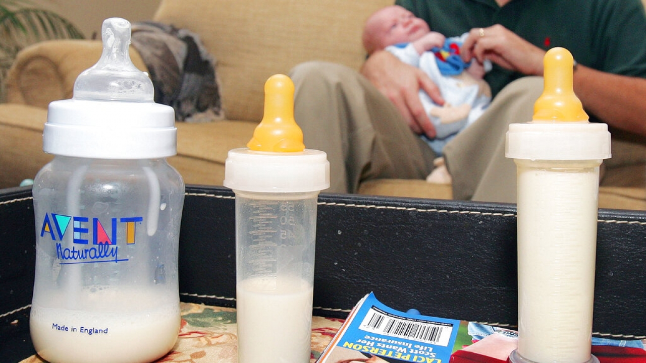 Baby formula.
