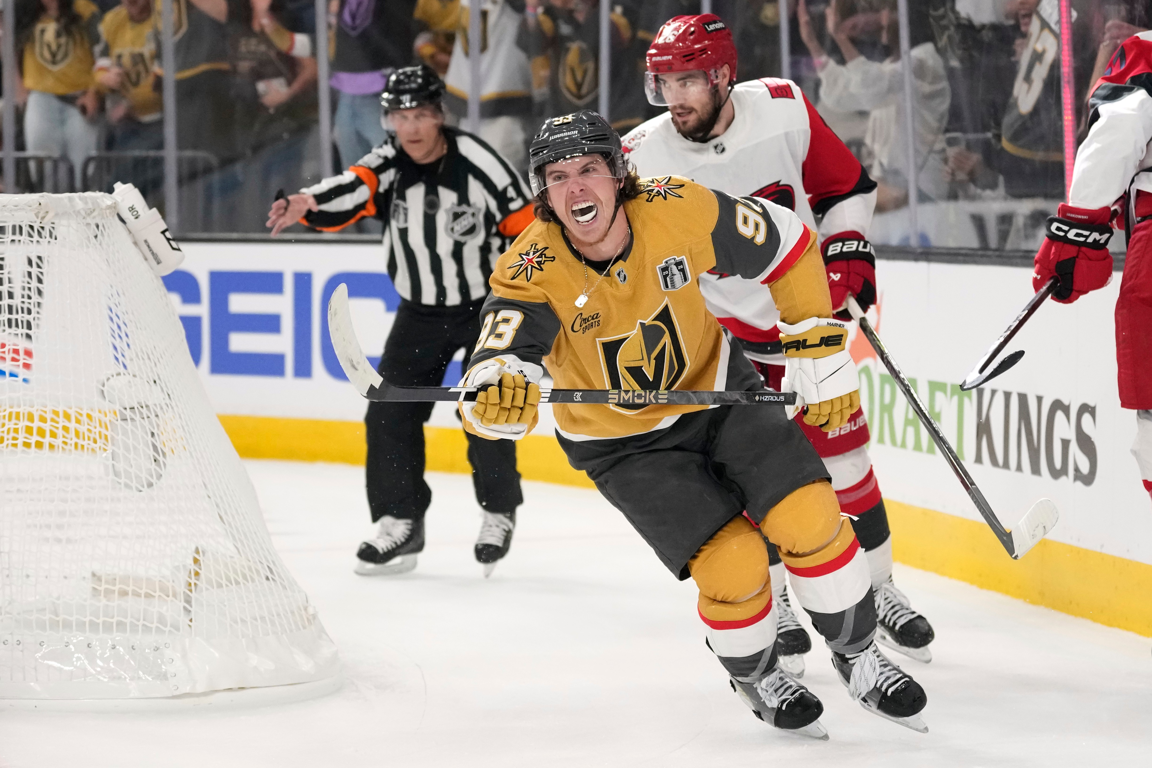 Stanley Cup Hurricanes Golden Knights Hockey