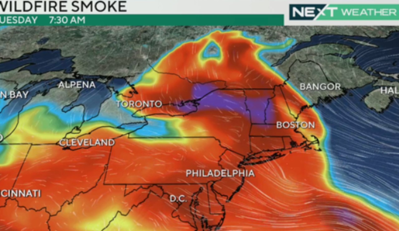 CBS Canada Wildfire Smoke