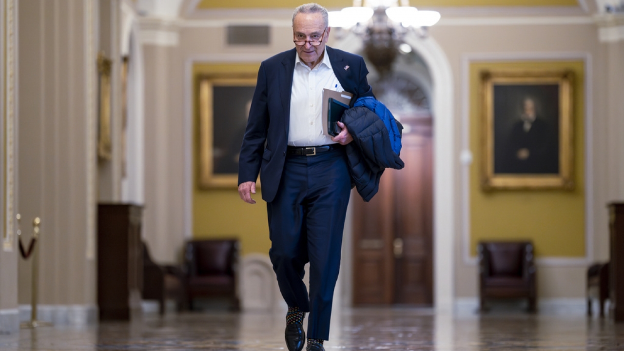 Senate Majority Leader Chuck Schumer, D-N.Y.