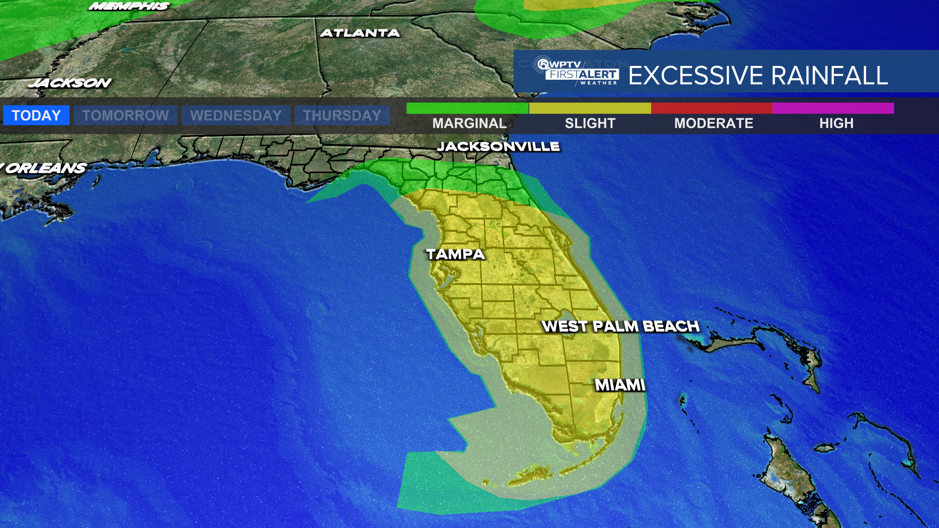 Excessive rain July 14, 2025