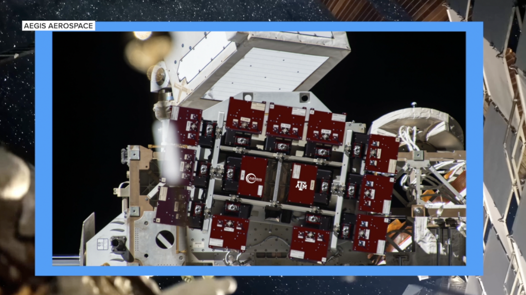 Texas A&M students to send their own experiments to the International Space Station