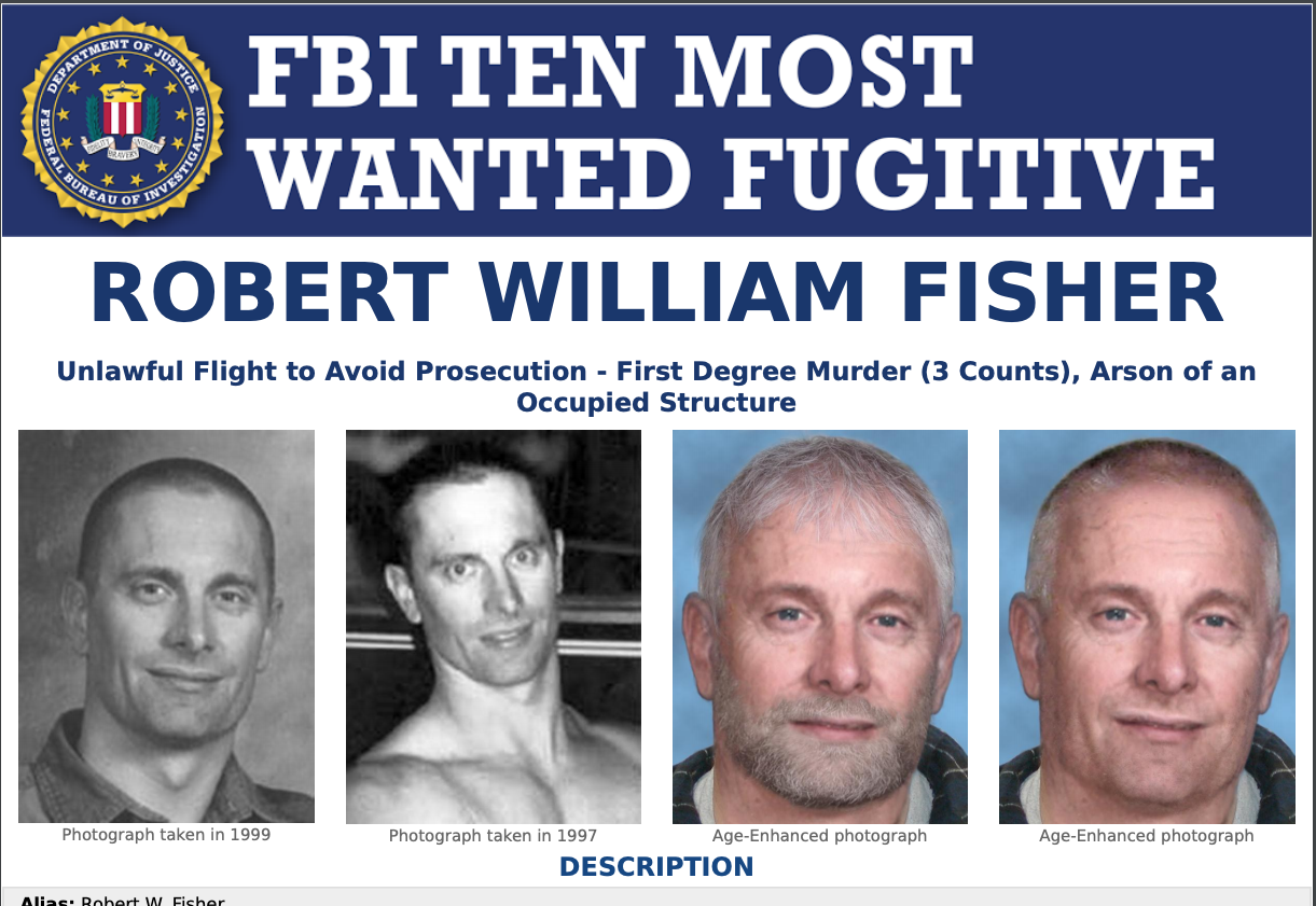 Robert Fisher FBI poster