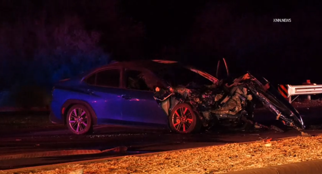 Fiery crash 12th St and Carefree Hwy