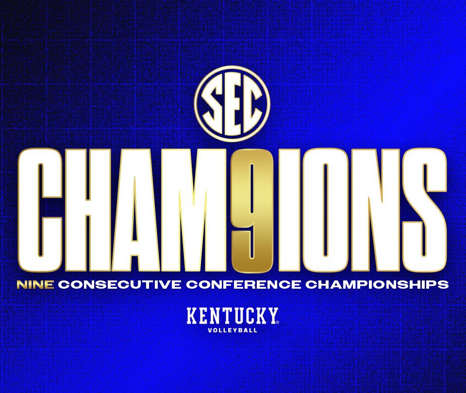 Kentucky Volleyball 9th SEC Championship