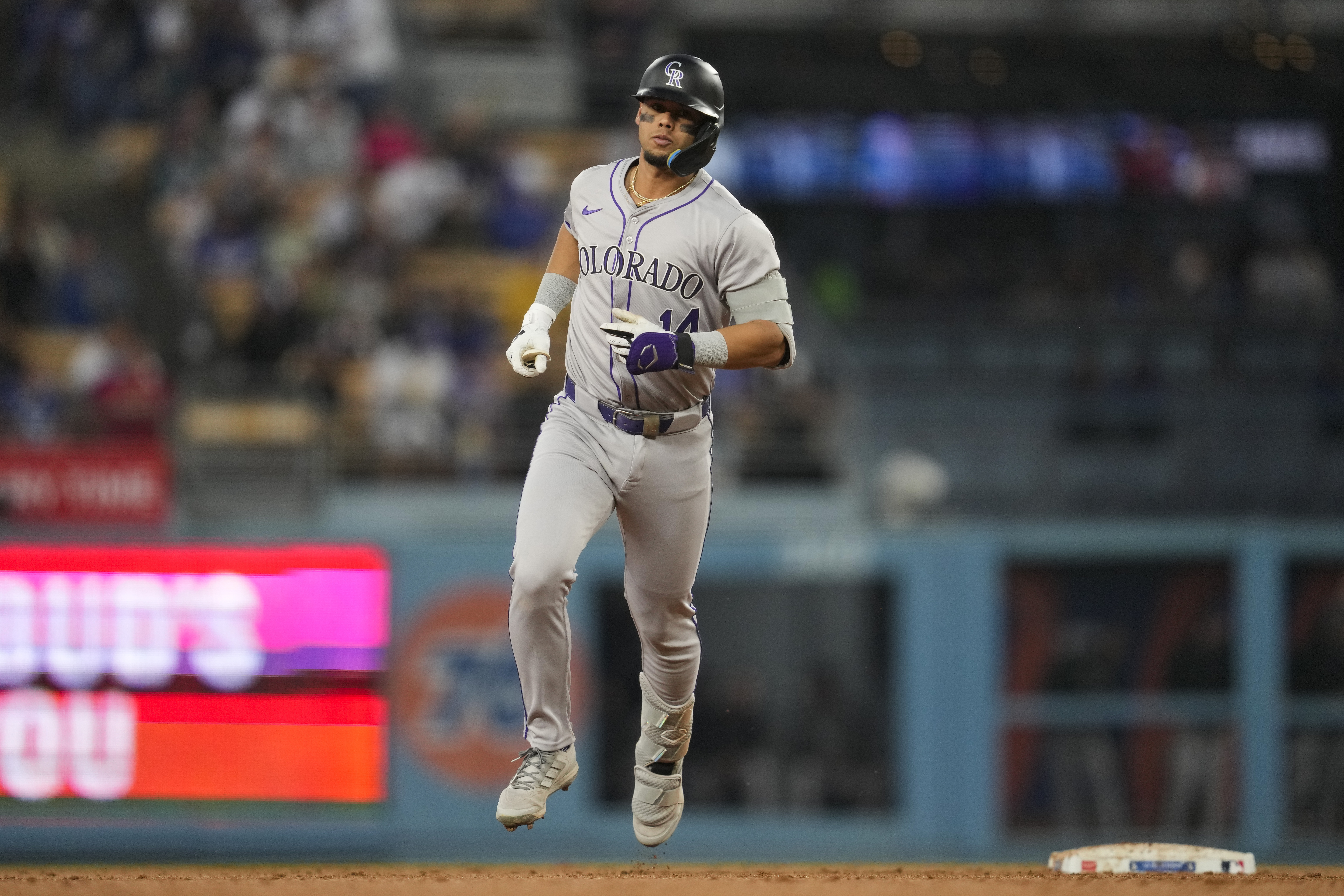 Rockies Dodgers Baseball
