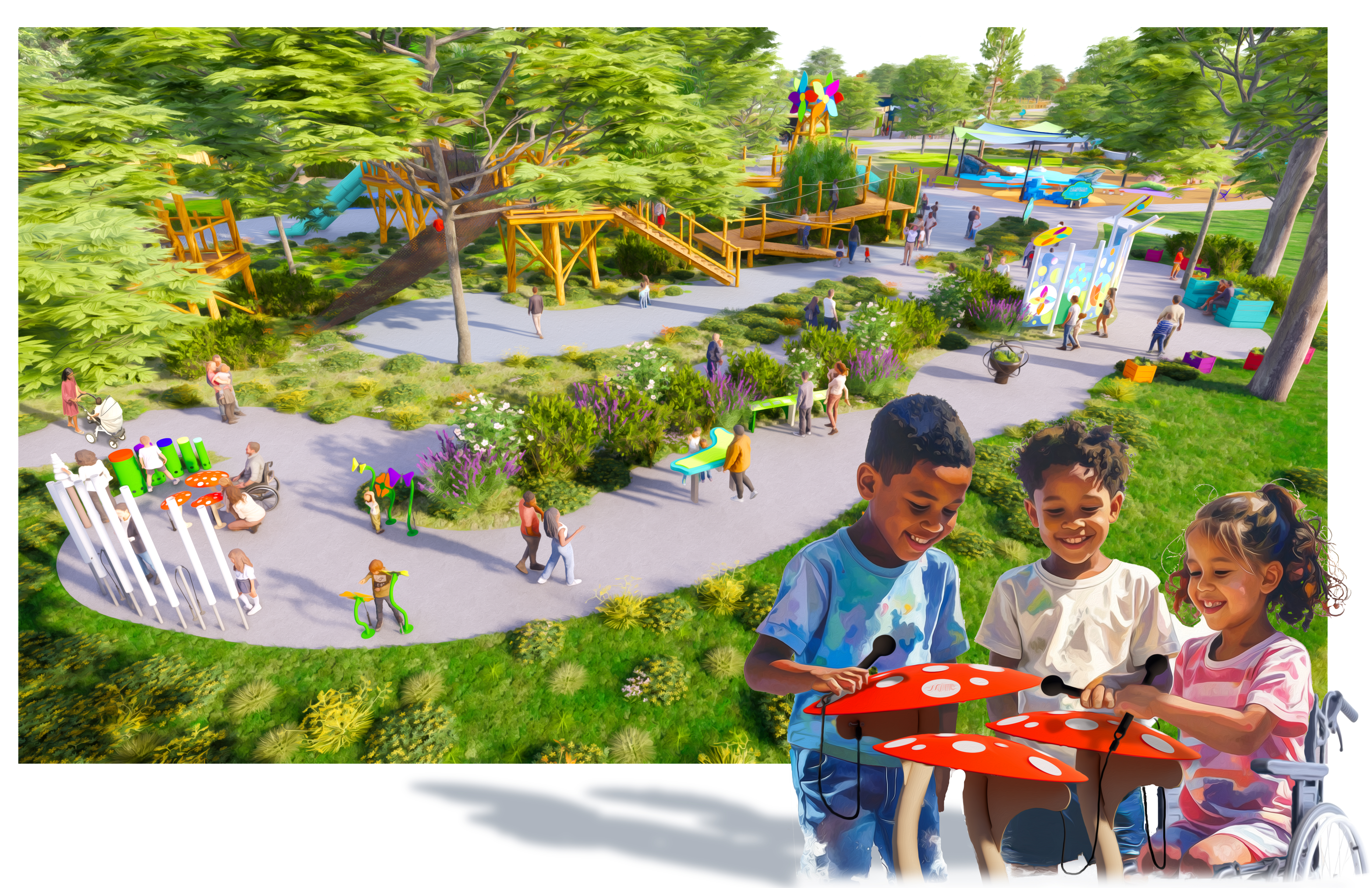 Detroit Zoo Discovery Trails