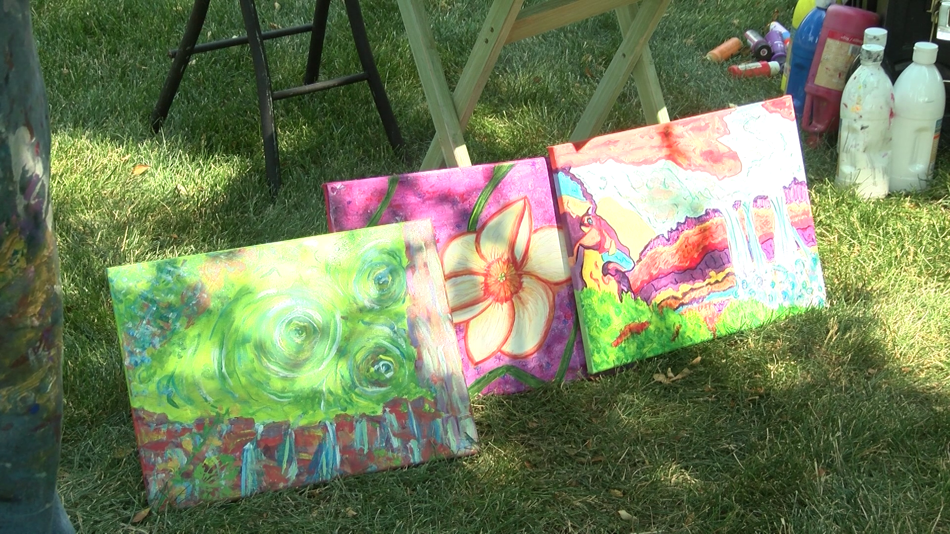 CMR Museum hosts outdoor painting event
