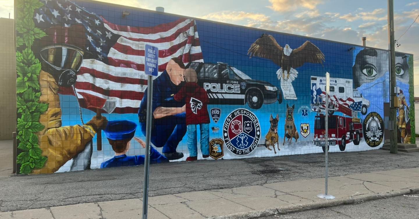St. Johns First Responders Mural