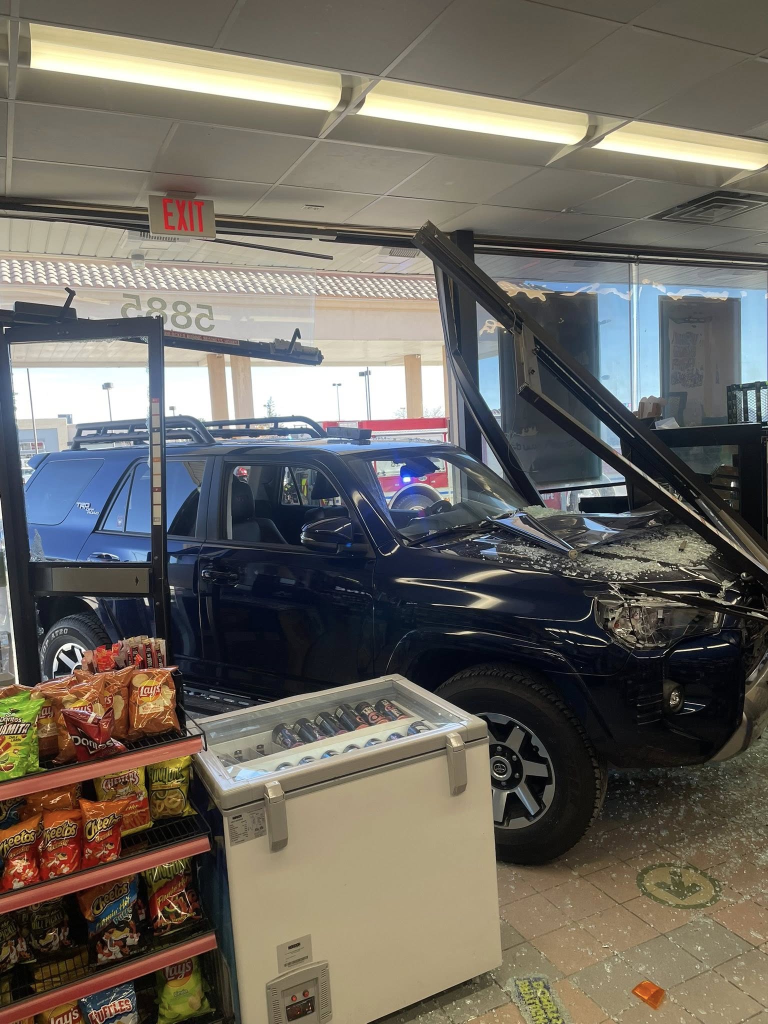 Car vs Gas Station