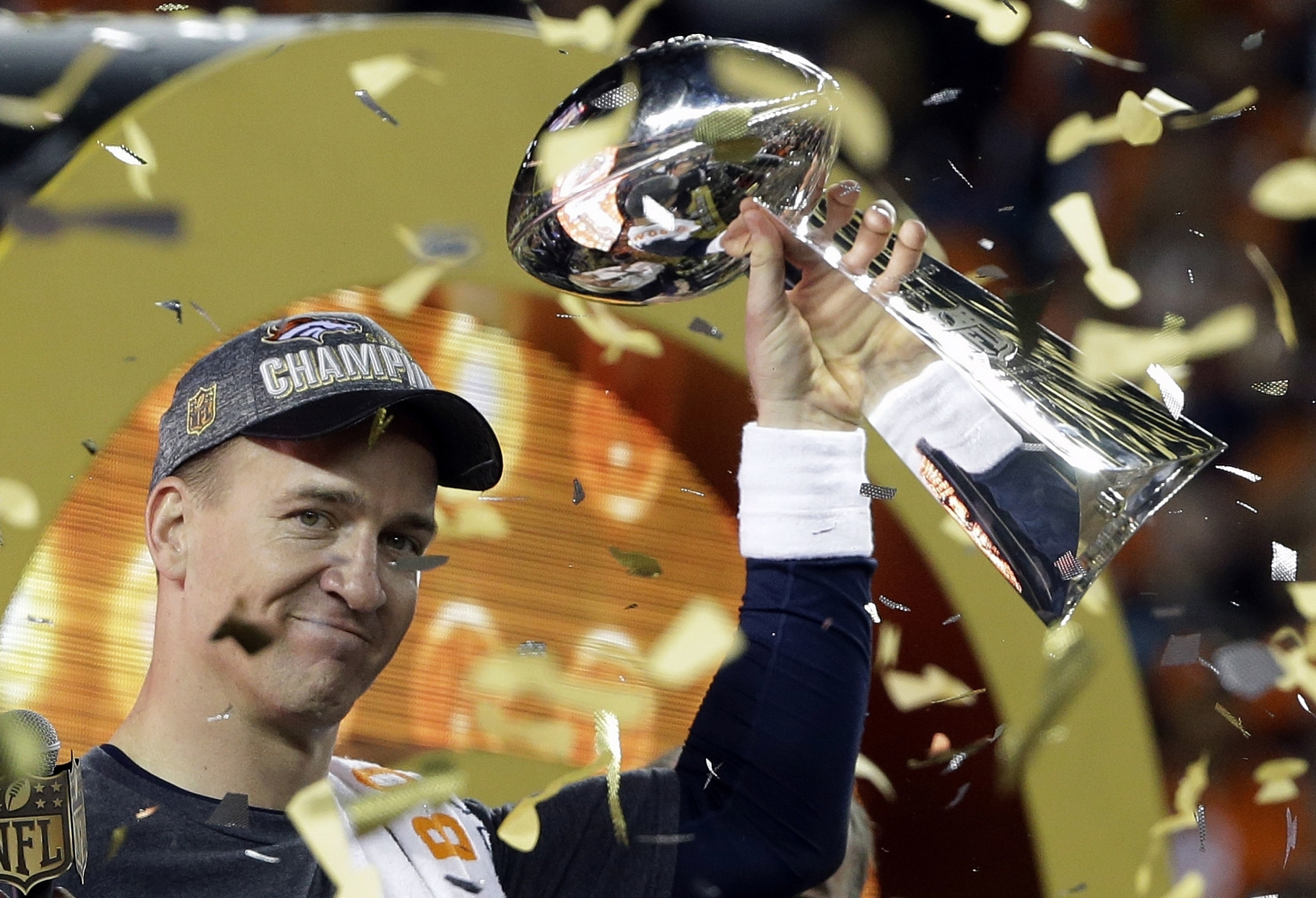 Broncos-Honoring Manning Football