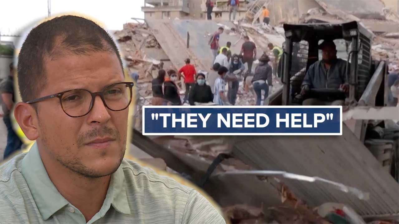 Josney Peroza, mom survived earthquakes in Venezuela