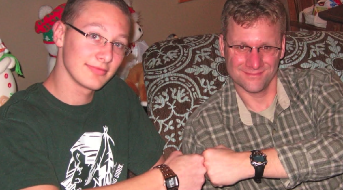 Jordan Archer and Father 