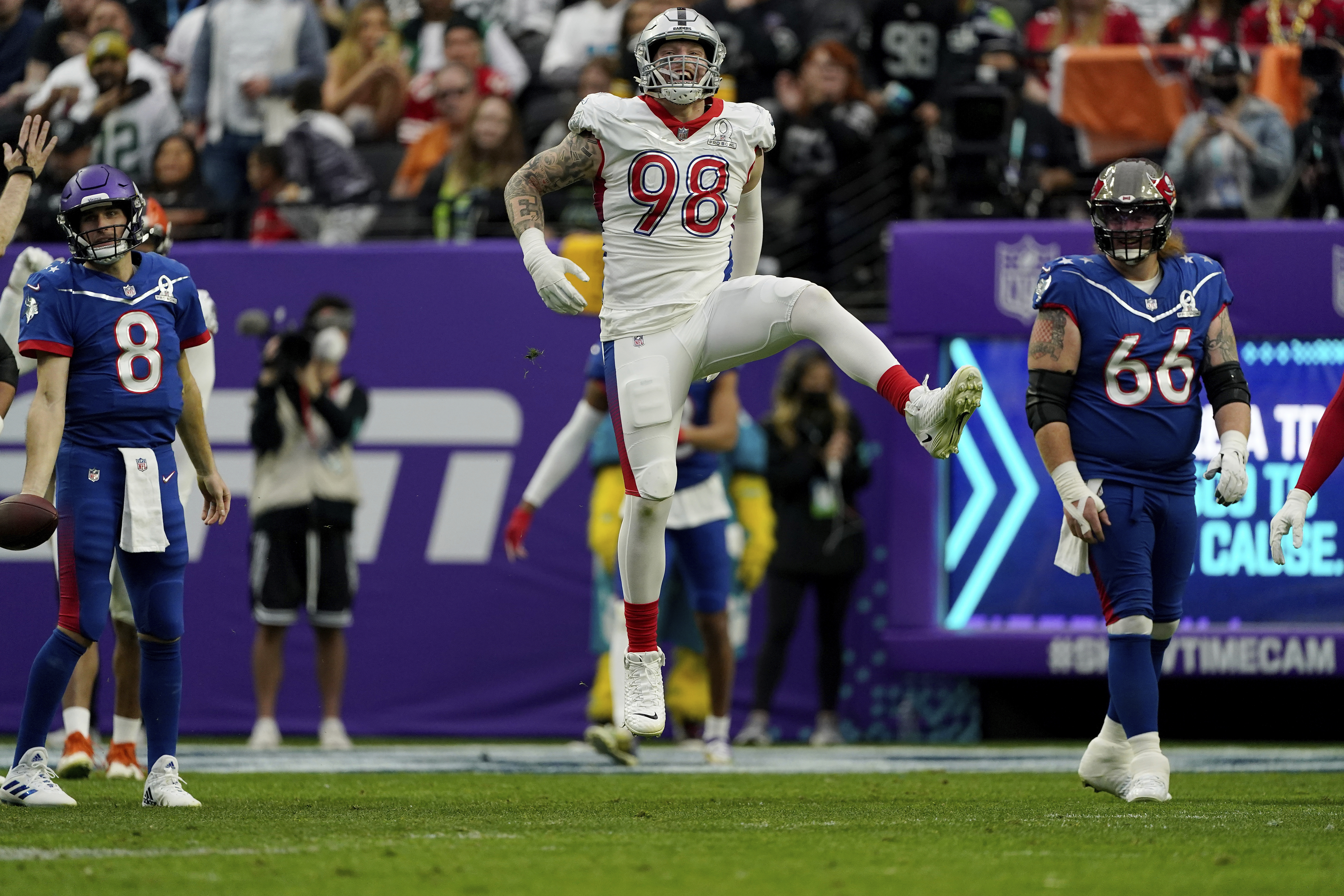 Maxx Crosby Pro Bowl Football