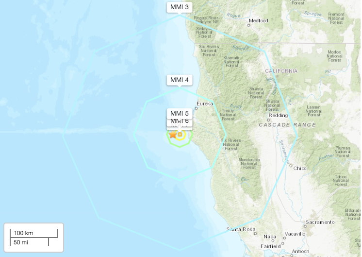 NorCal earthquake