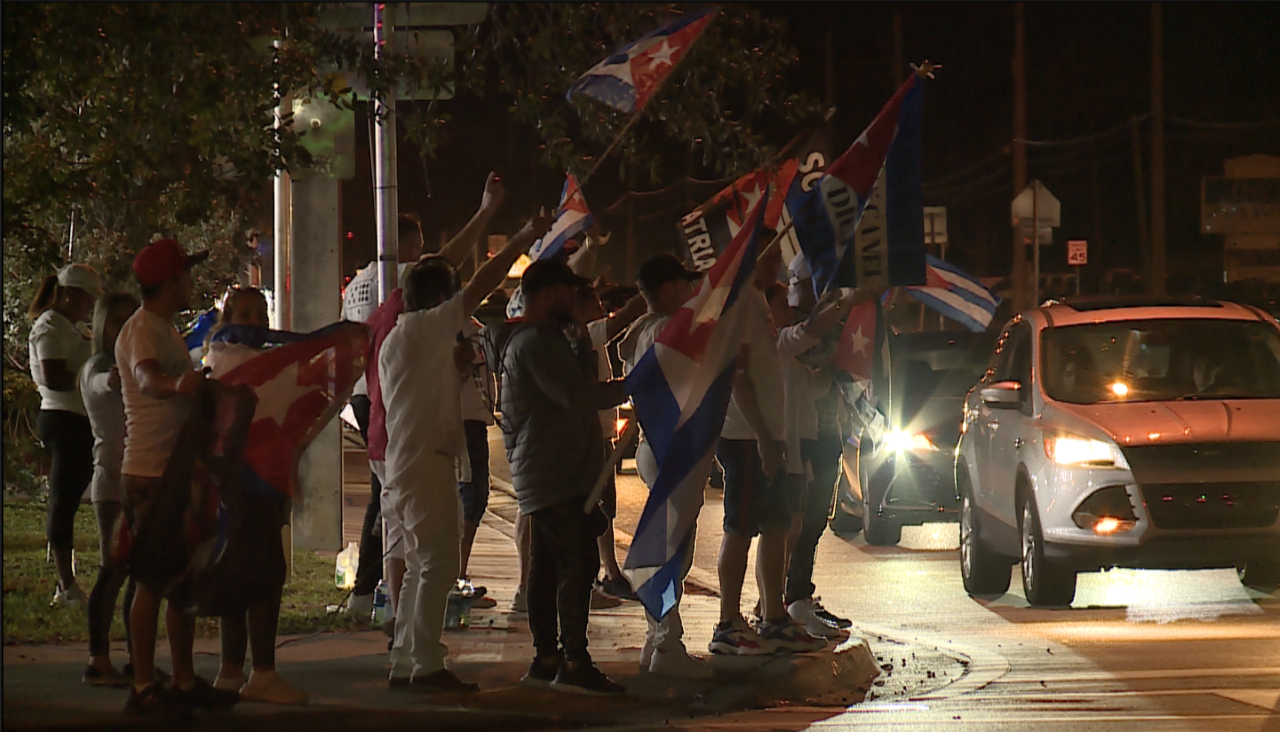 Cuba Rally for Freedom in West Palm Beach