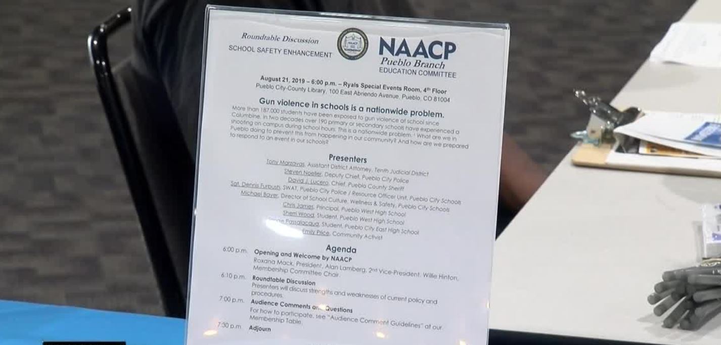 NAACP gun violence meeting in Pueblo