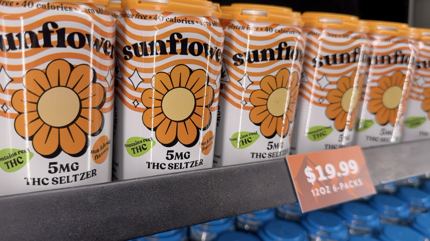 Sunflower THC Seltzer