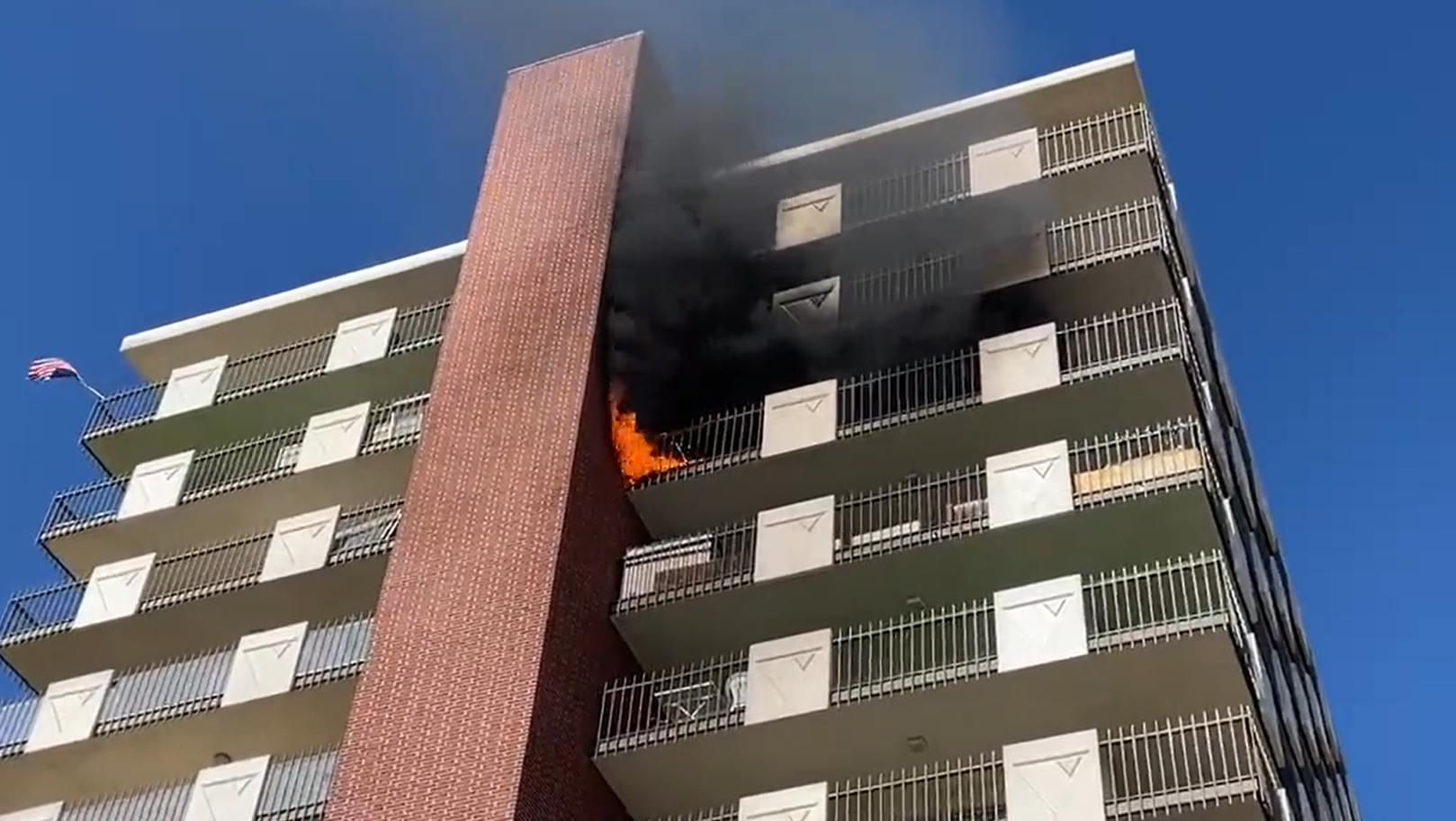 Fire at Satellite Hotel