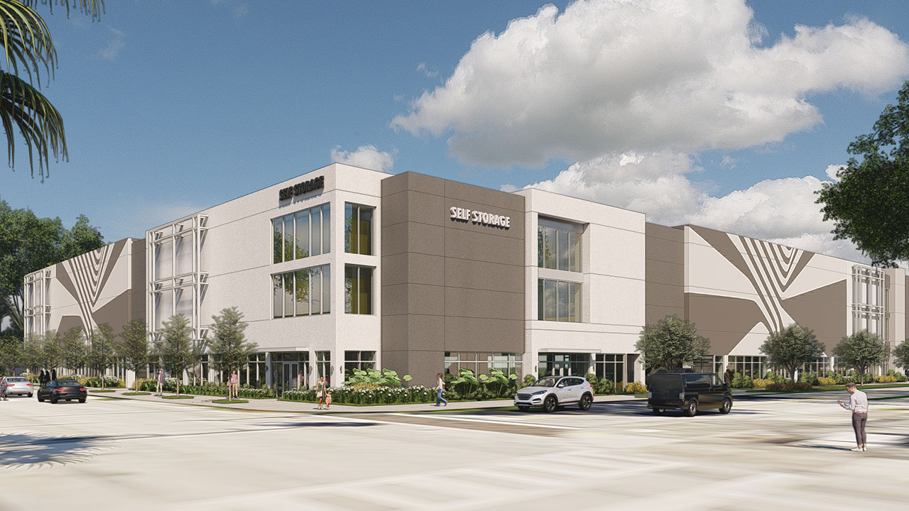 Artist rendering of Kirksey Commons project in West Palm Beach