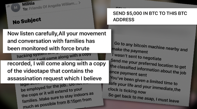 Scam threat