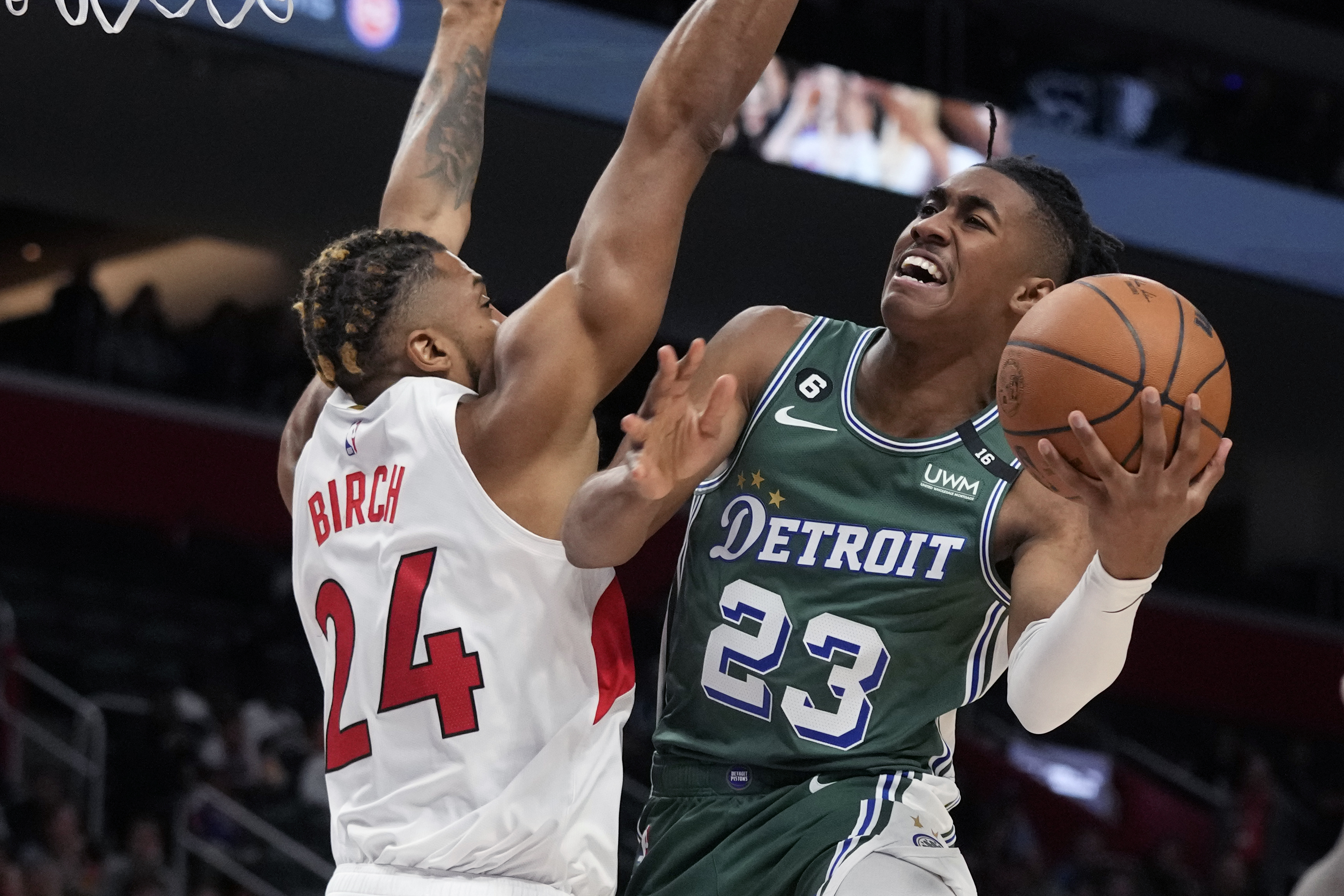 Jaden Ivey Raptors Pistons Basketball