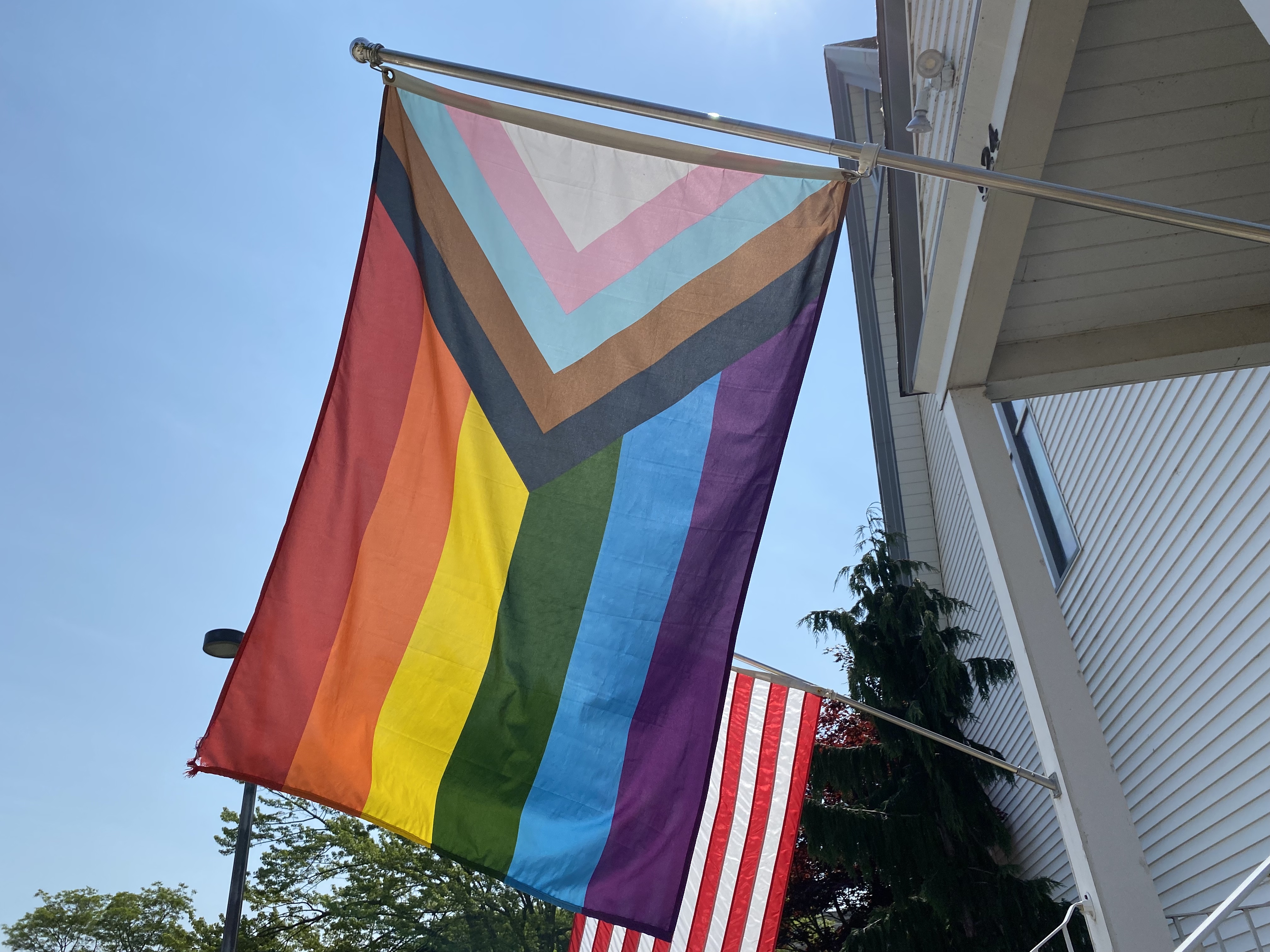 Grand Haven Pride Fest - Pic of flags 1.jpg