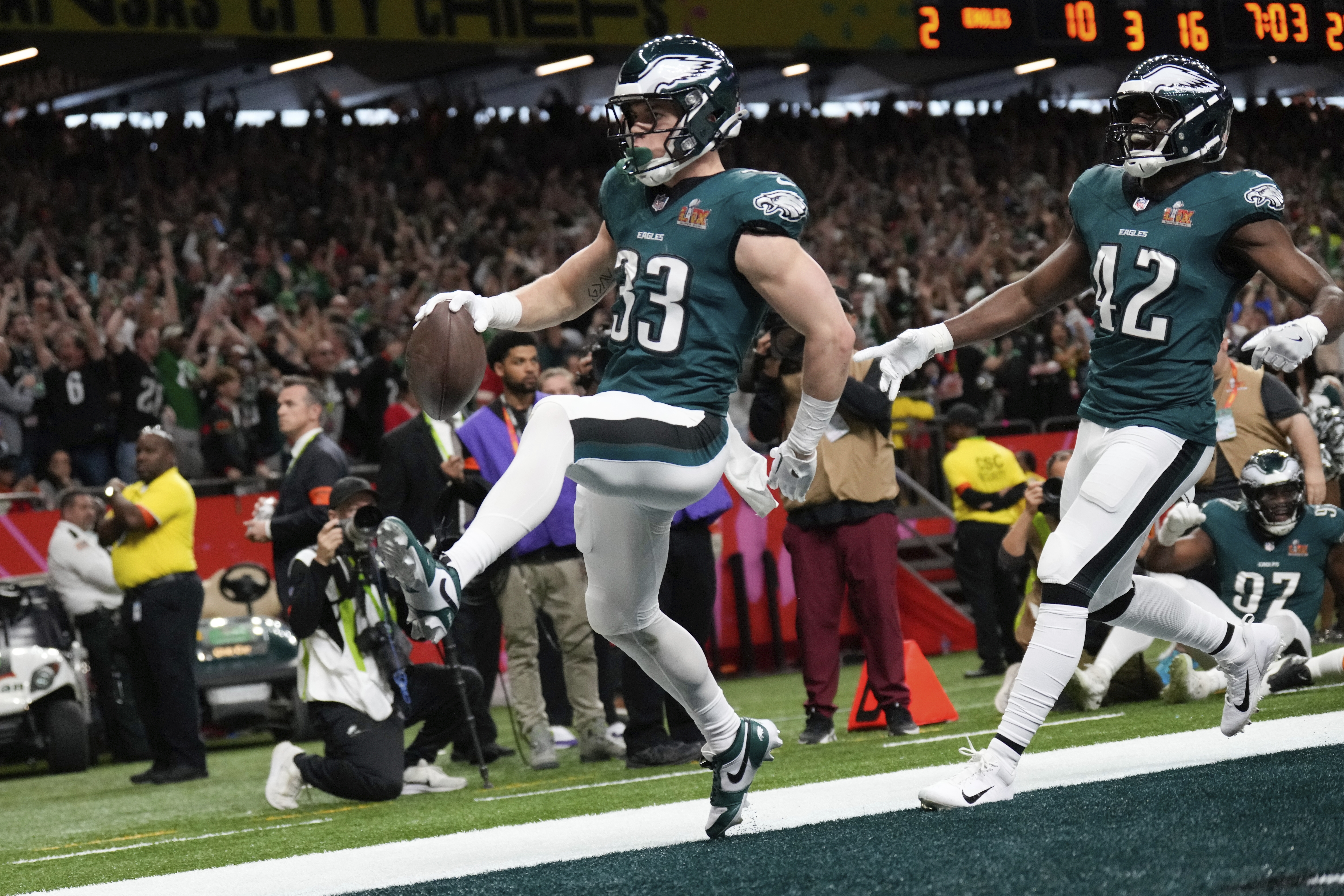 APTOPIX Super Bowl Football