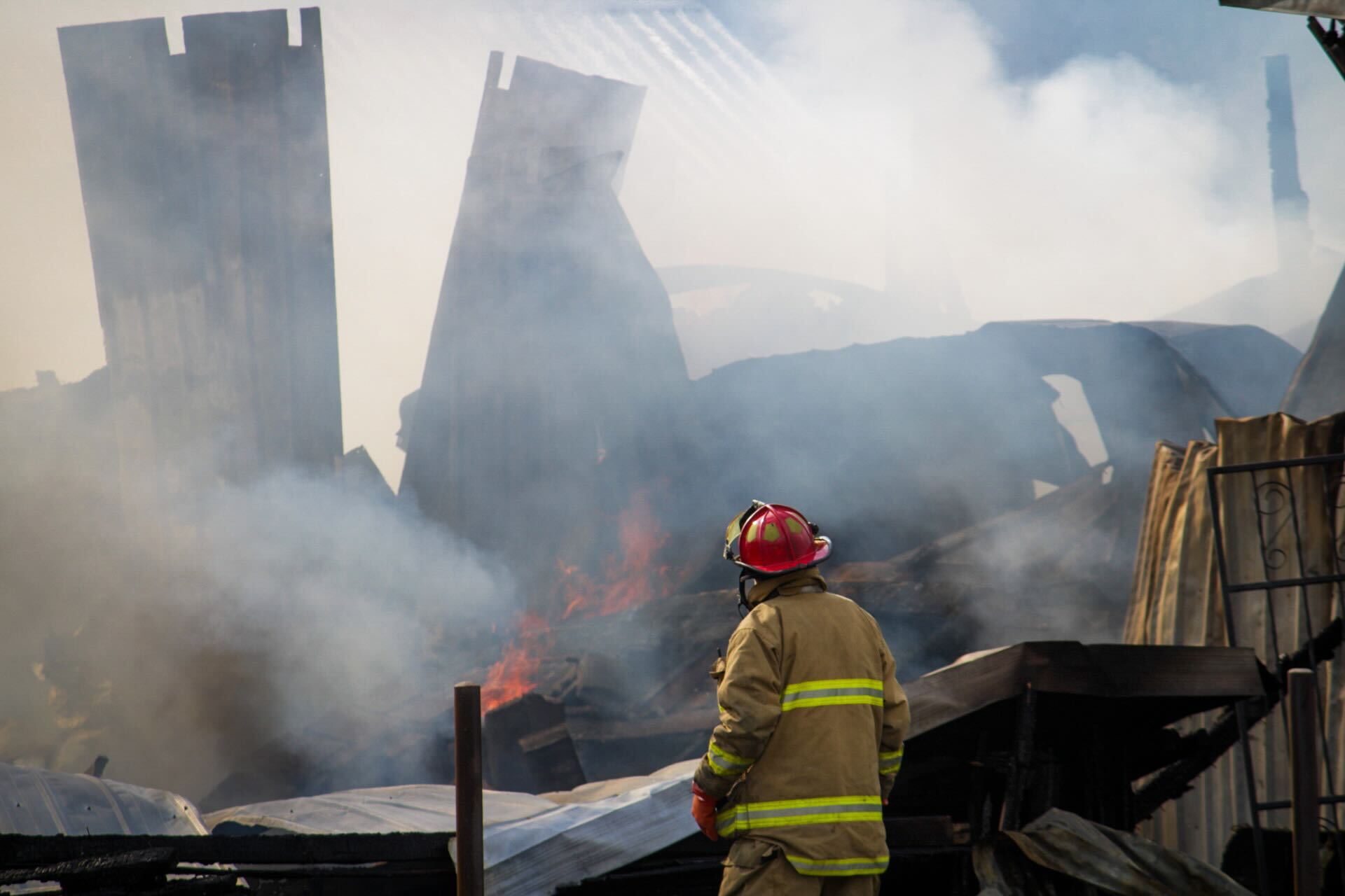 Noxon businesses fire