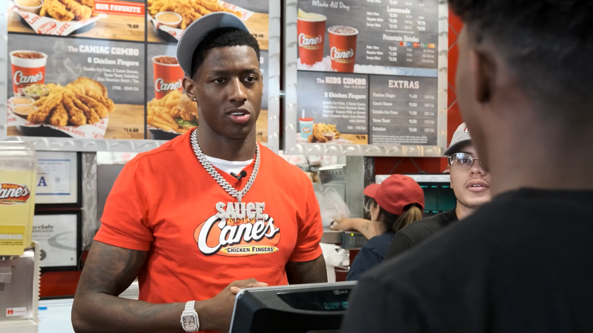 Sauce Gardner at Canes