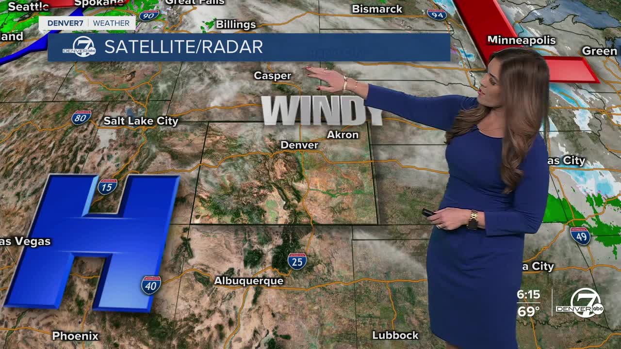High Pressure Builds into Colorado Bringing Heat, High Fire Danger Mid-Week